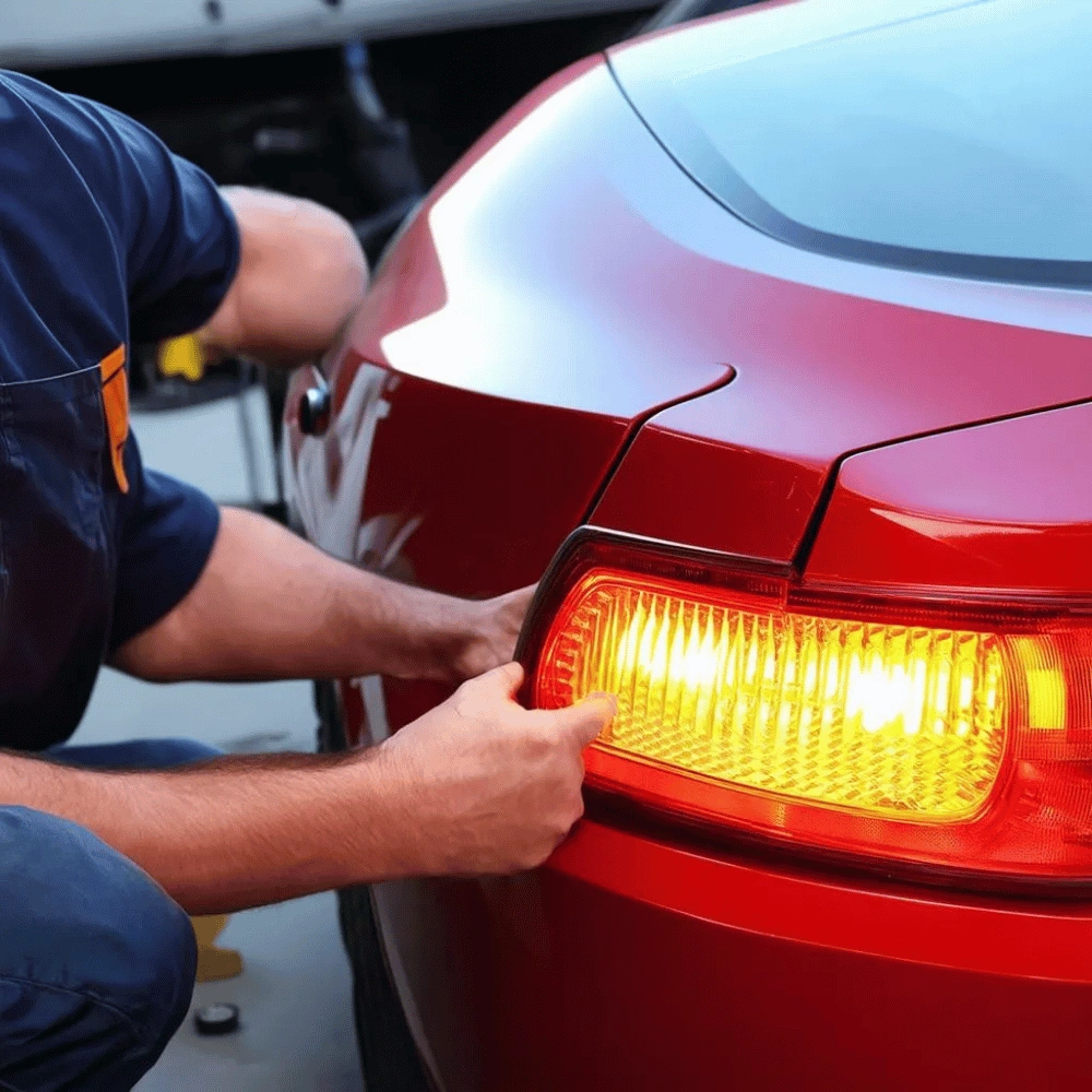 ASE Certified Blinker Light Fix Mechanics Houston