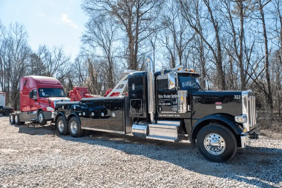 Semi Truck Towing Repair Shop Near Me Houston